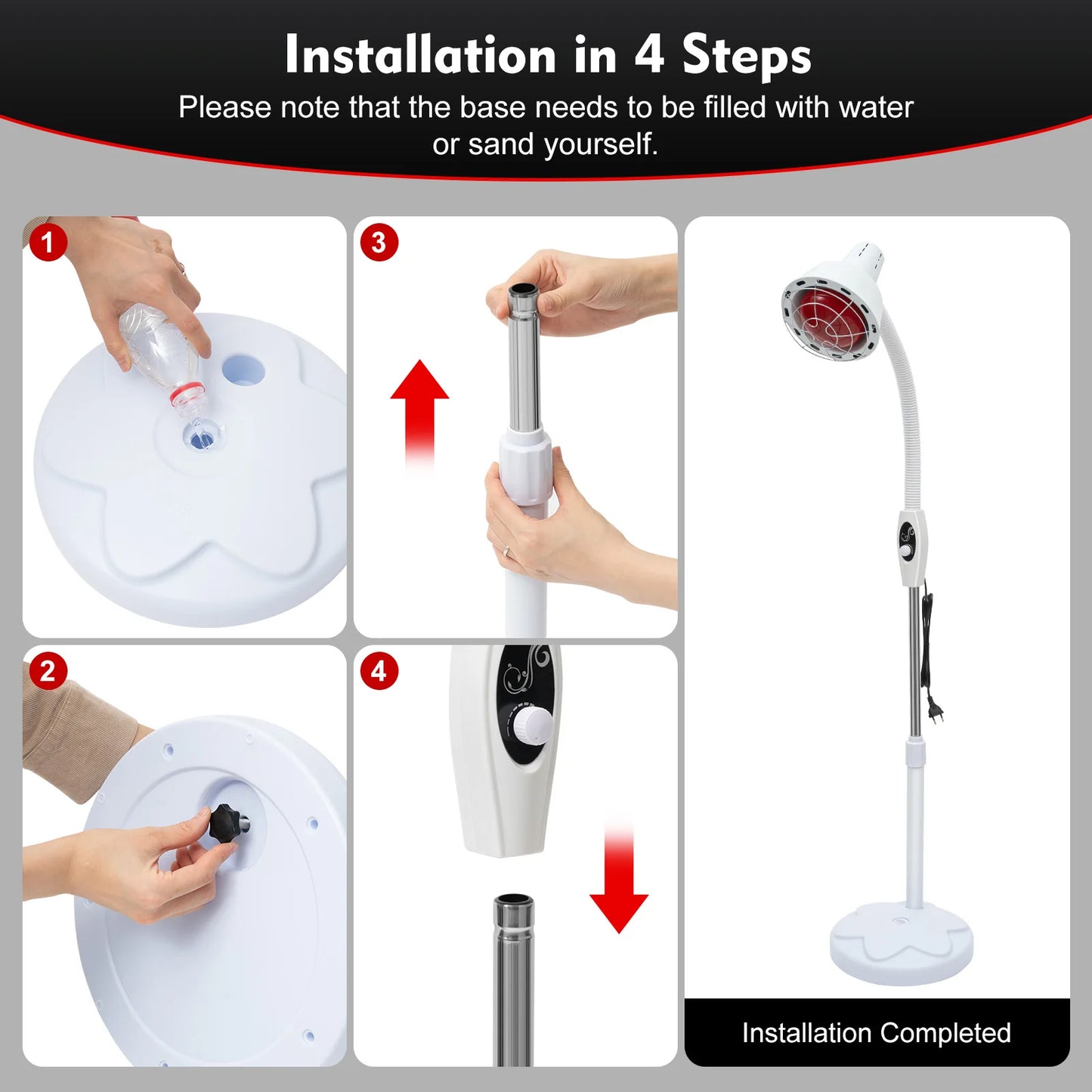 Infrared Heat Lamp For Pain Relief And Blood Circulation