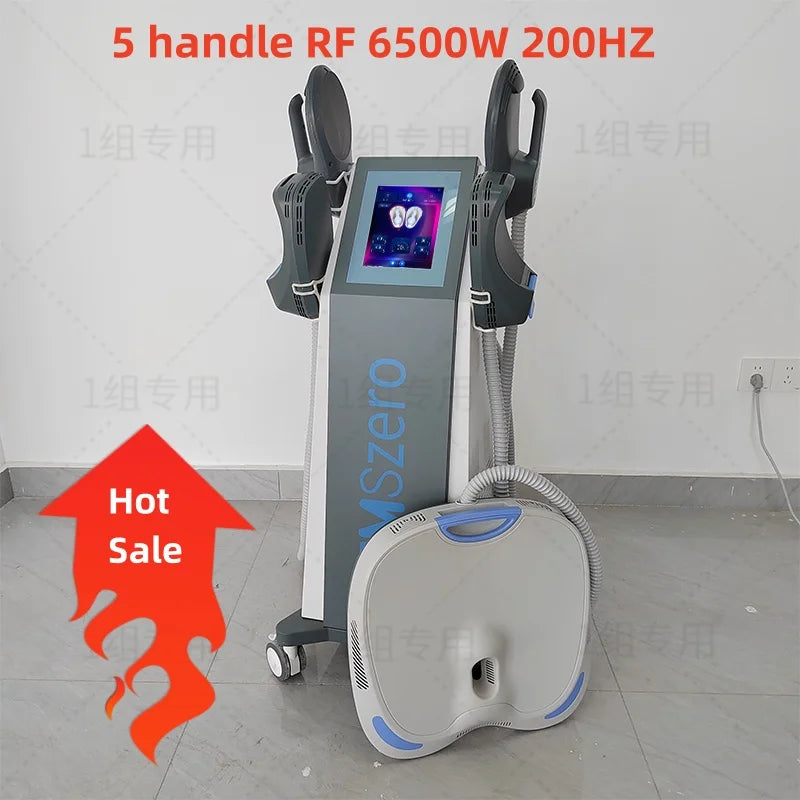 Emszero Neo Body Sculpt RF Machine 4 Handles Muscle Building Hip Lift Ems Zero Enhance Pelvic Floor Muscle Stimulator