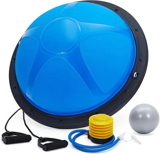 Half Exercise Ball Balance Trainer For Yoga And Pilates