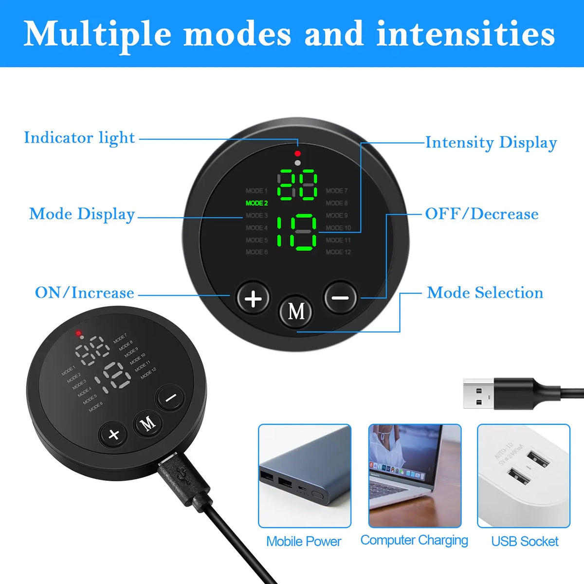 Jitesy Wireless EMS Abdominal Toning Belt Muscle Stimulator