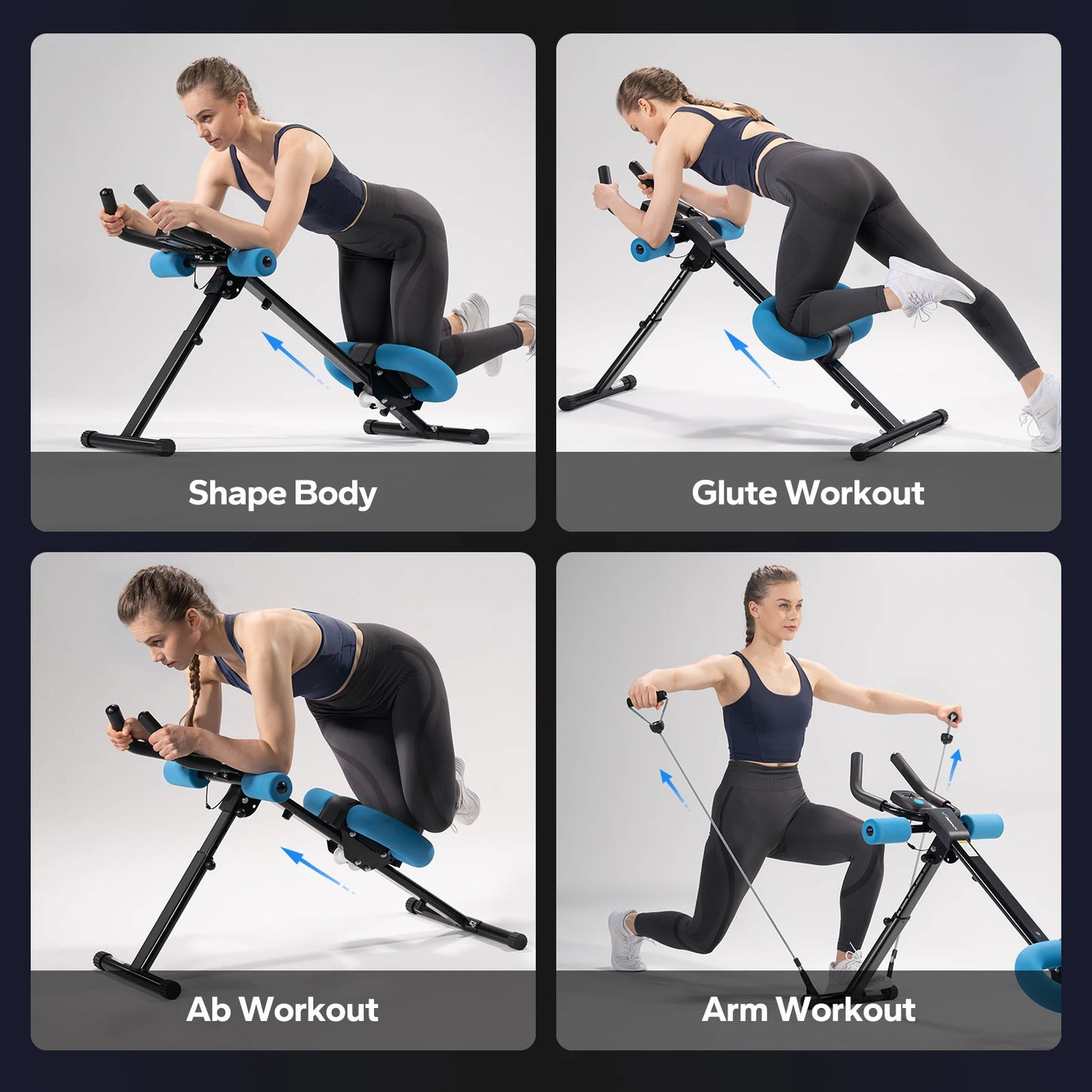 MERACH Ab Machine 2314 Adjustable Trainer For Core Workout