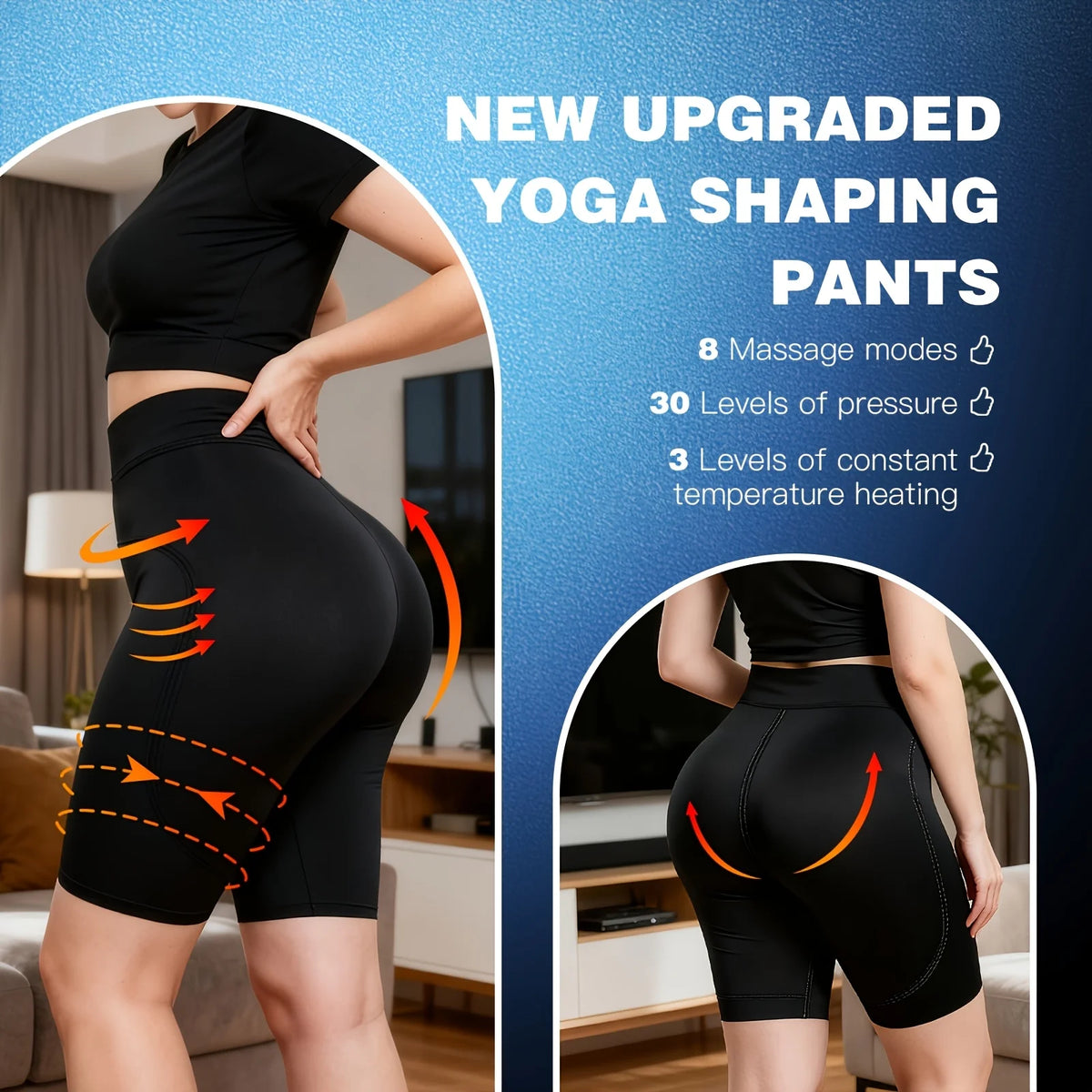 Jitesy EMS Glute Stimulator Shorts With Rechargeable Muscle Training