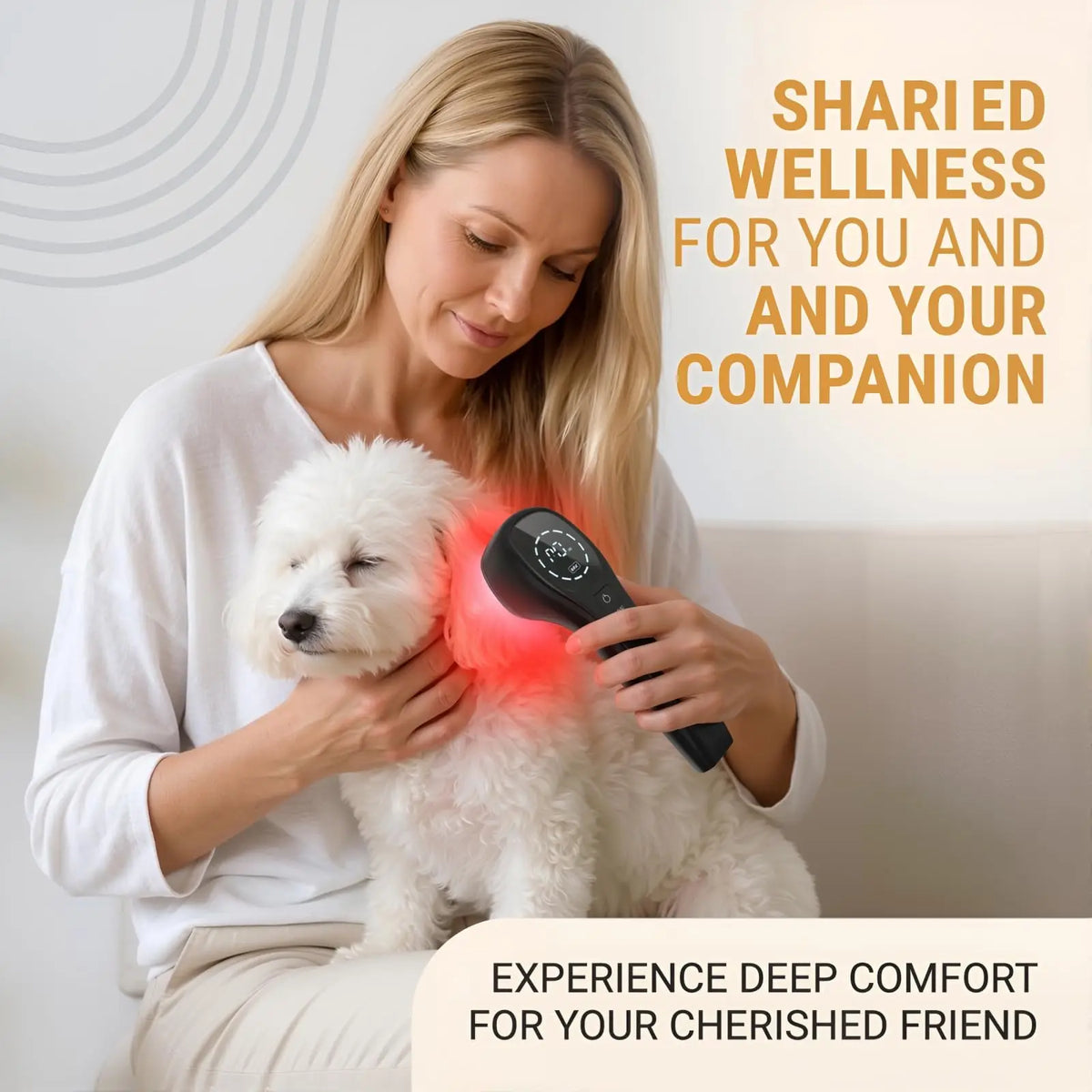 Jitesy Handheld Red Light Therapy Device For Skin And Pain