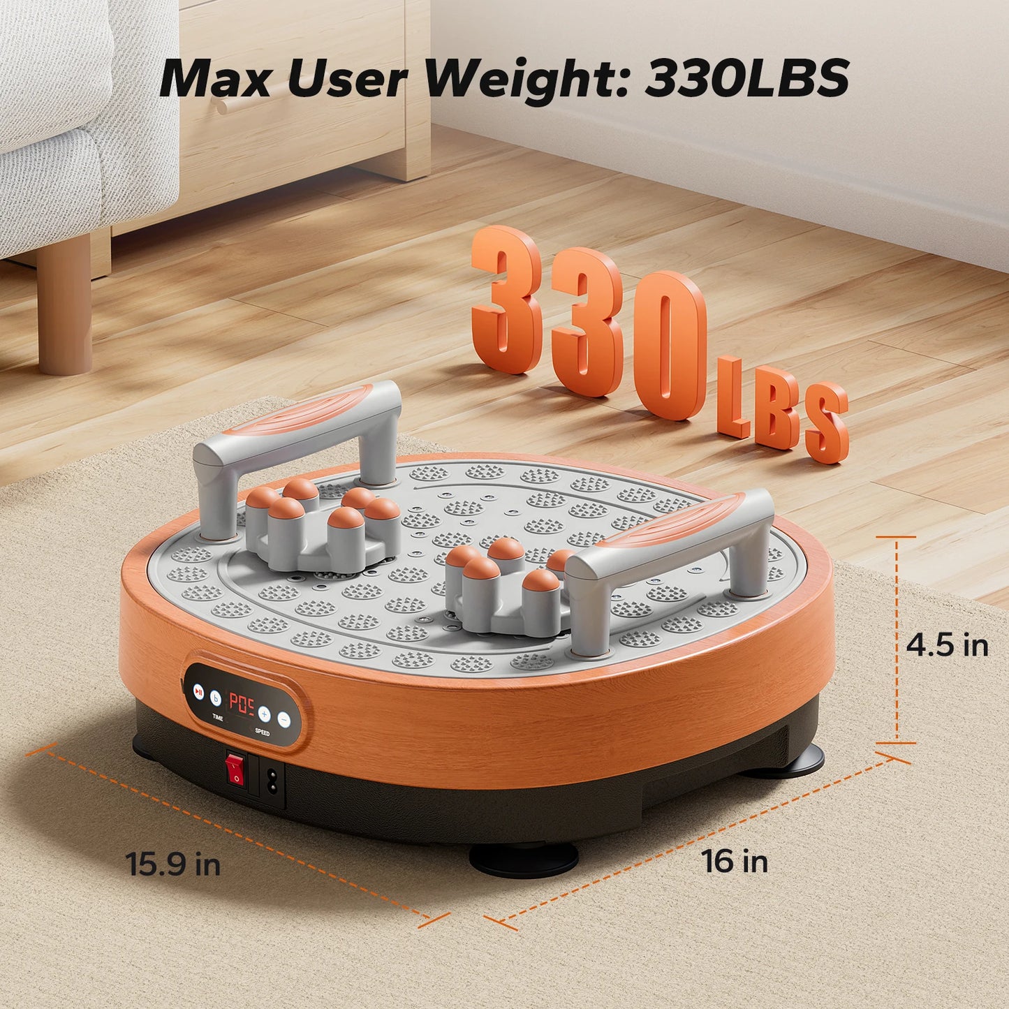 MERACH Vibration Plate Exercise Machine For Full Body Wellness