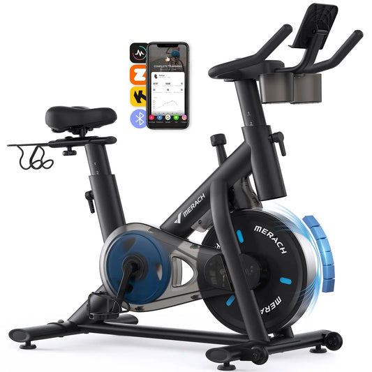 Merach Brake Pad Magnetic Stationary Bike With Exclusive App