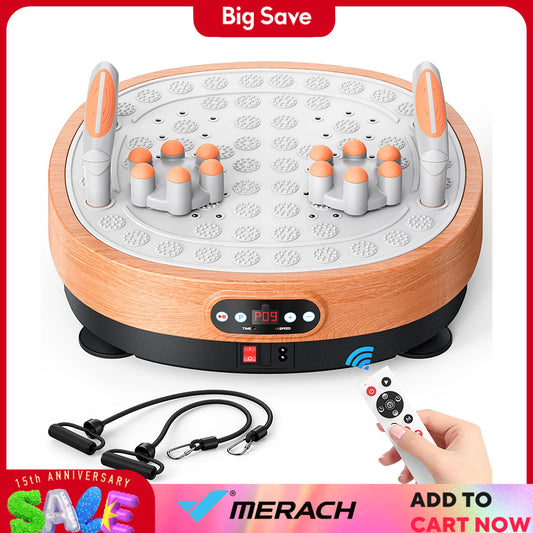 MERACH Vibration Plate Exercise Machine For Full Body Wellness