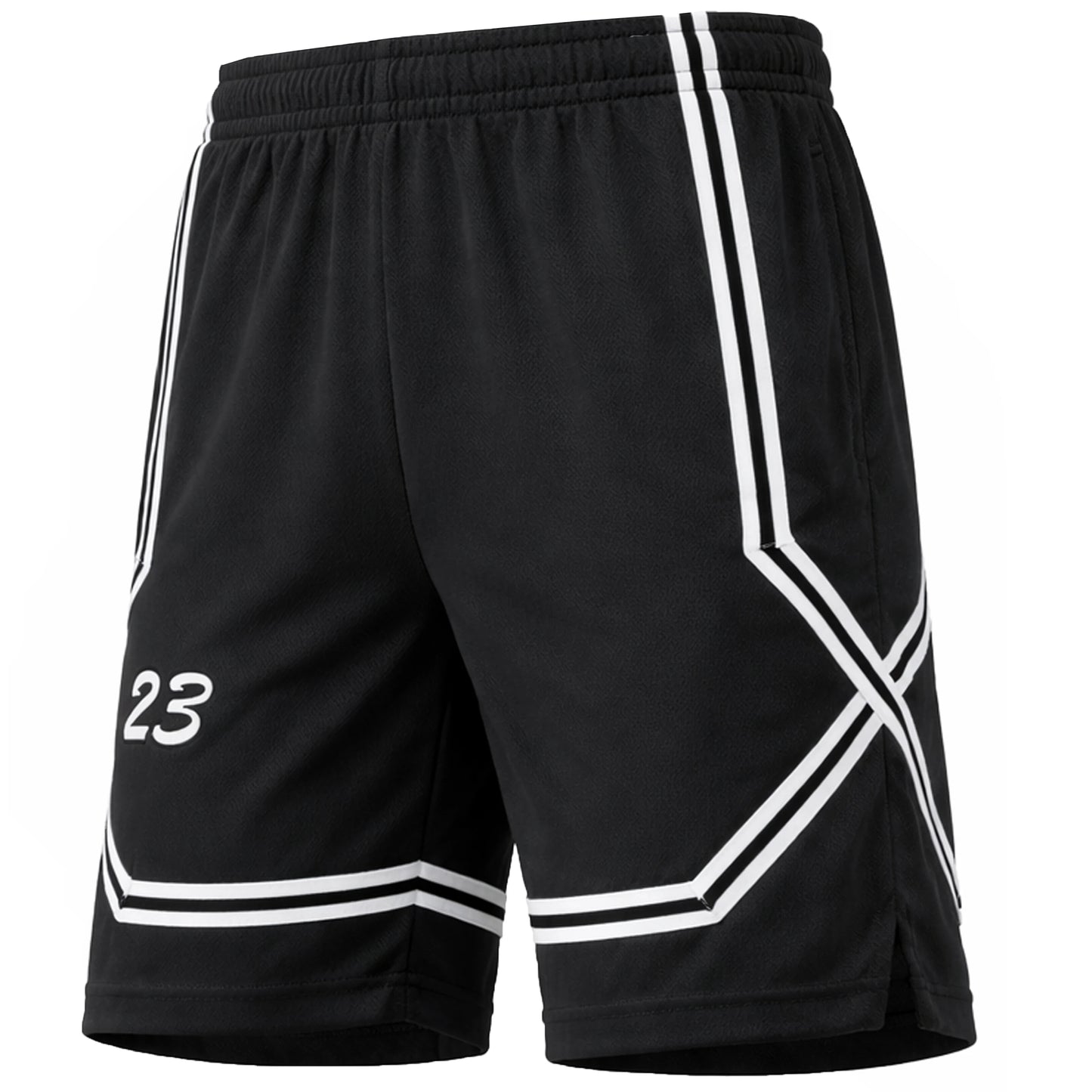 Men's Lightweight Breathable Moisture Wicking Mesh Shorts 5 Pack