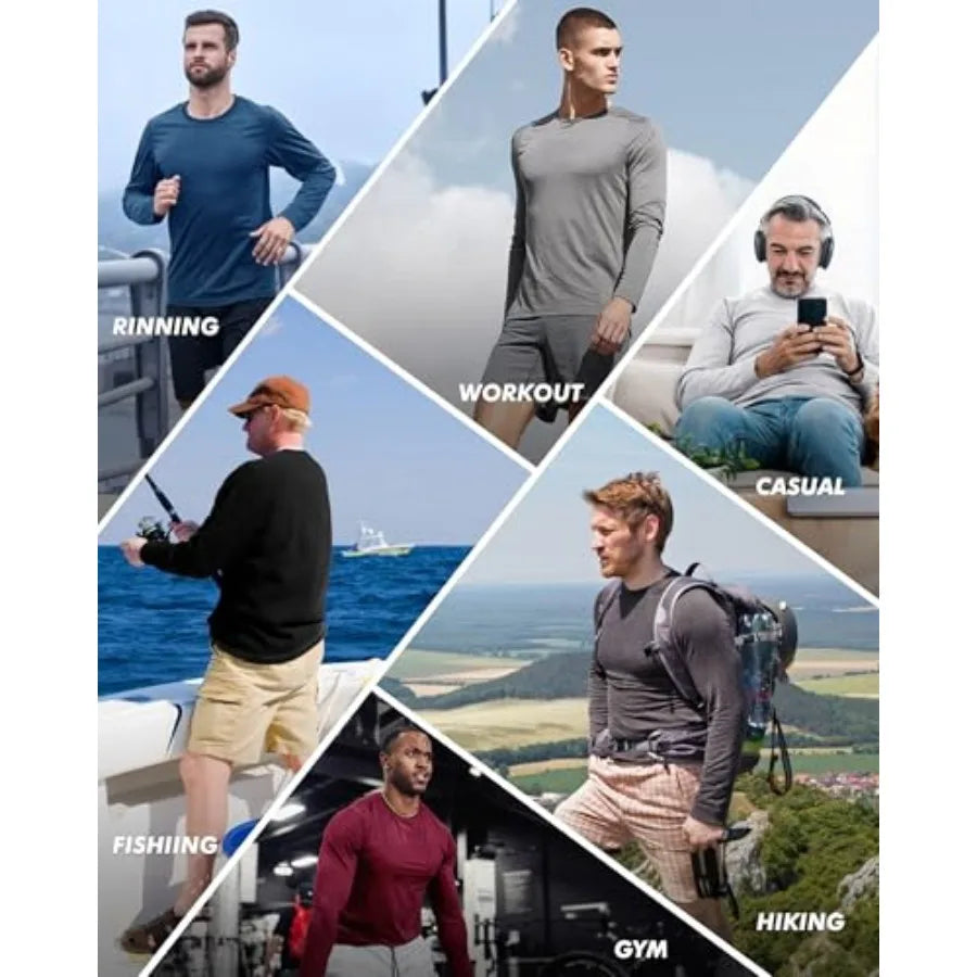 Long Sleeve Quick Dry Shirts With UV UPF Sun Protection