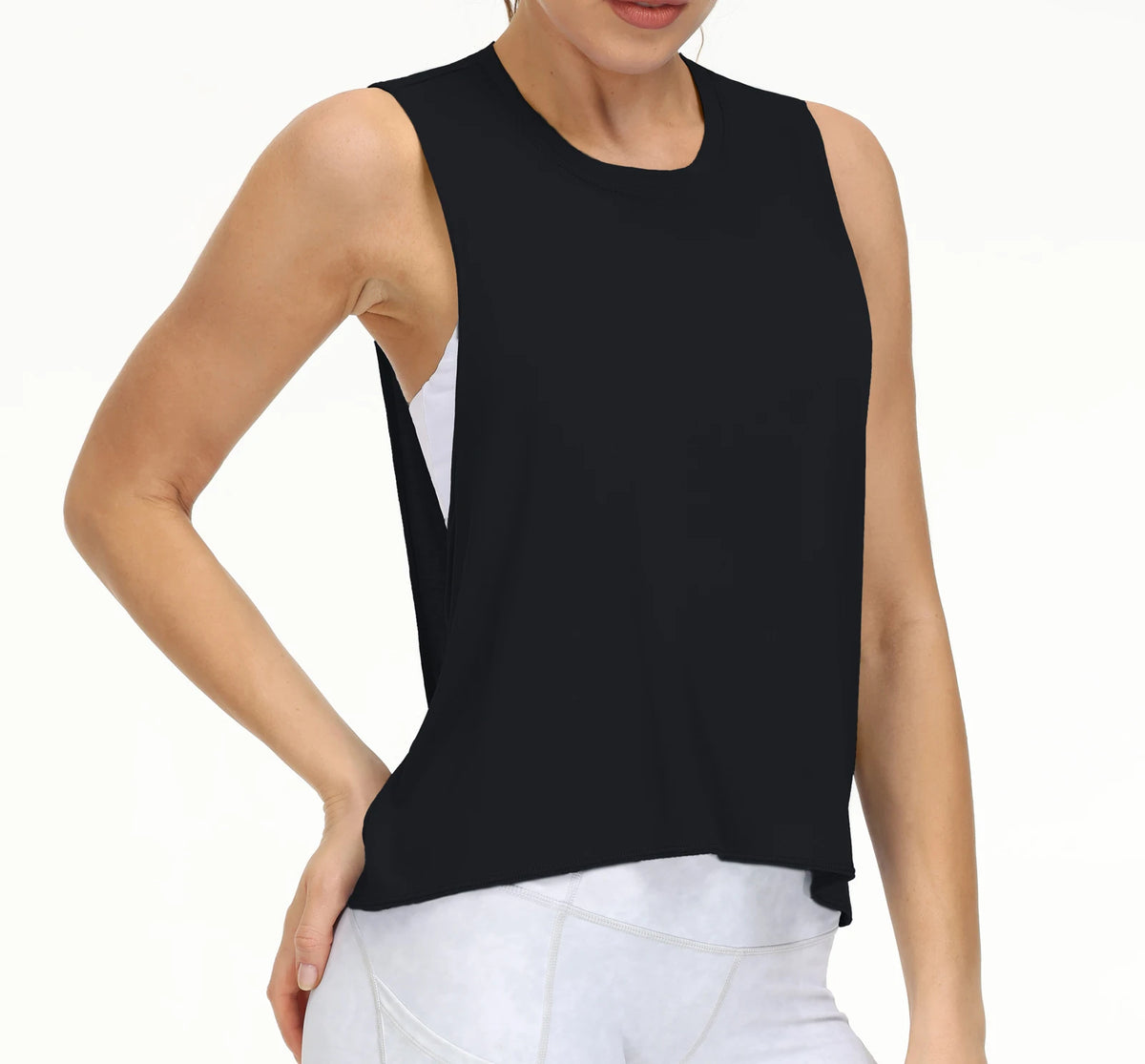 The Gym People Women Cross Back Breathable Yoga Workout Tank