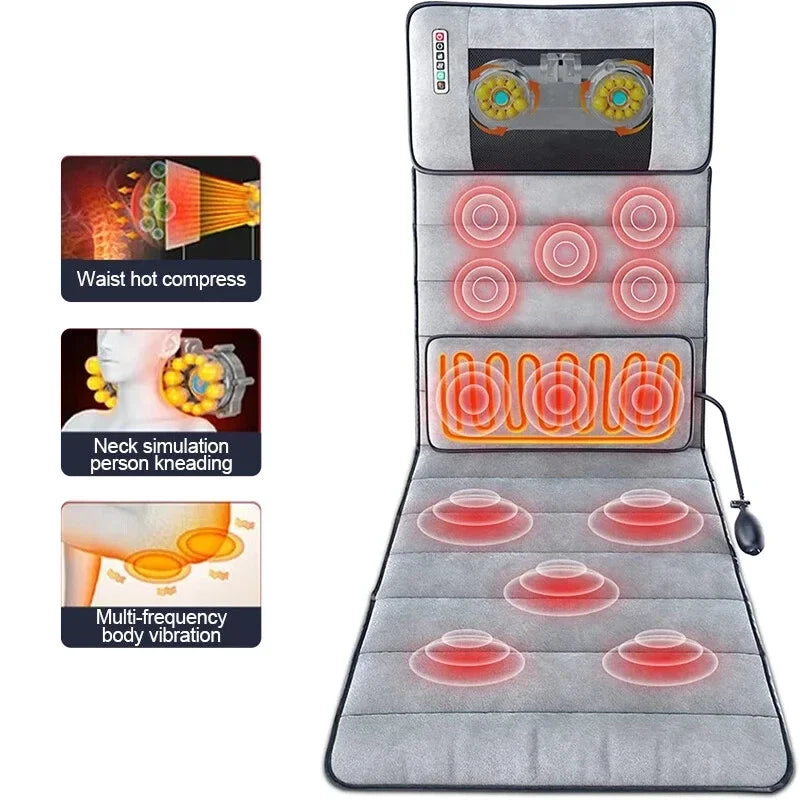 Electric Massage Mat Full Body Massager With Heating