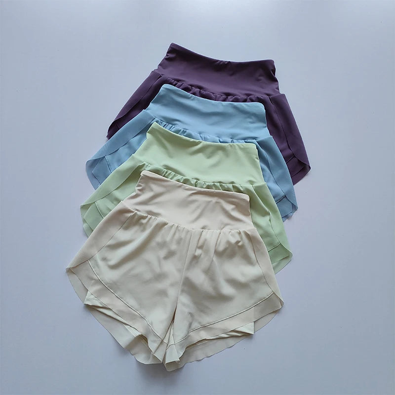 Women's 2in1 Quick Dry Mesh Shorts For Yoga And Running
