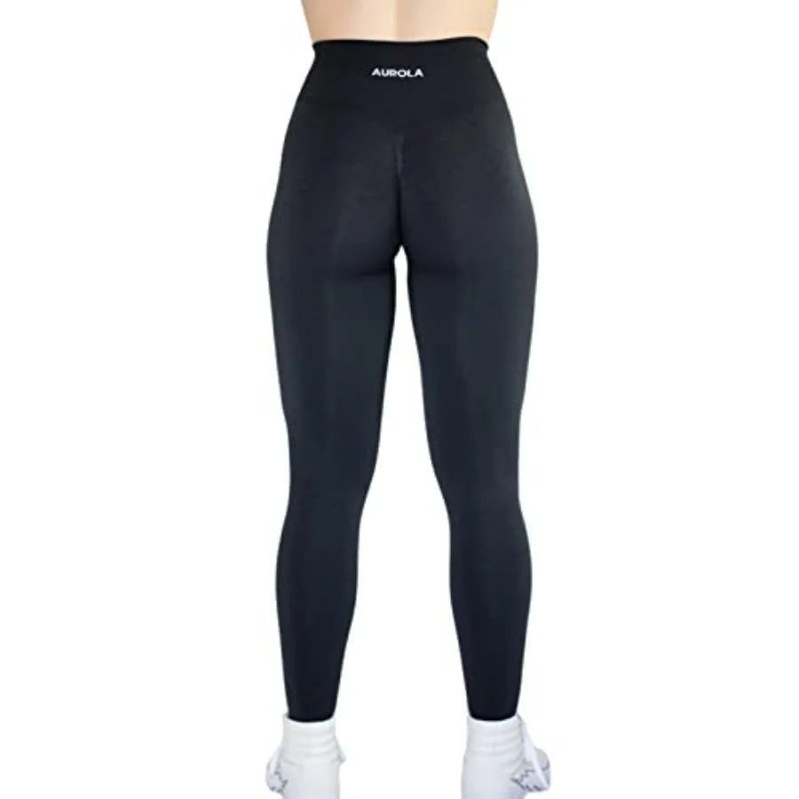 AUROLA Seamless Scrunch Leggings For Women Gym Yoga Pants