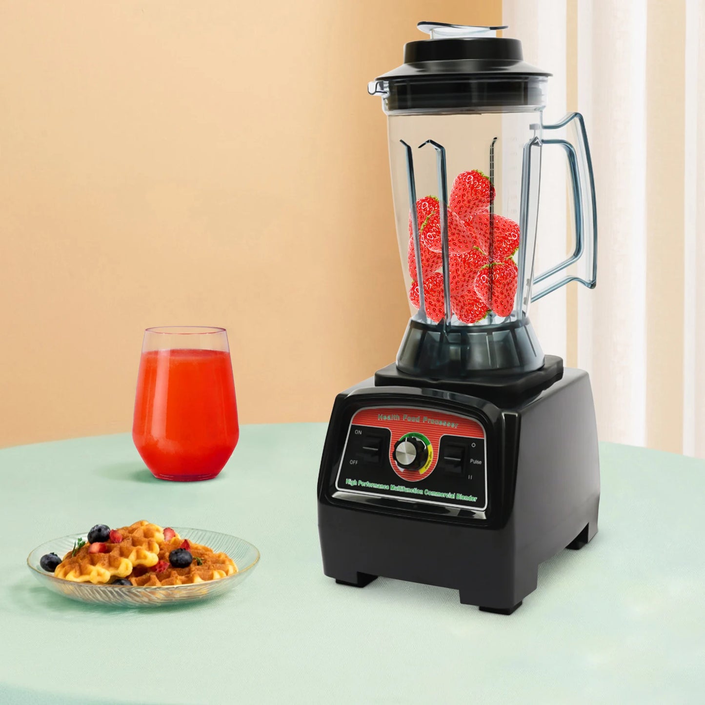 Bymaocar Large Capacity Juicer Blender For Juices And Milkshakes