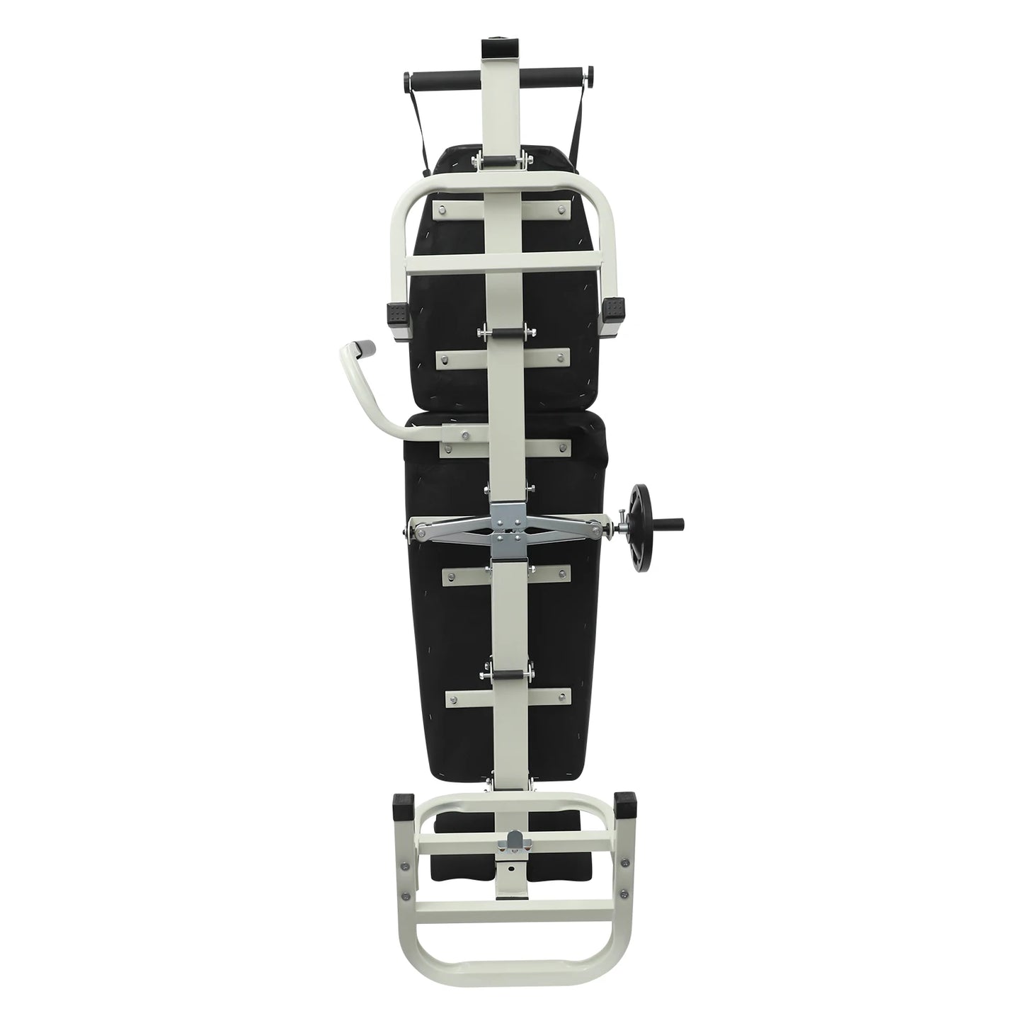 Inline Back Stretch Bench Cervical Traction Device With Handwheel