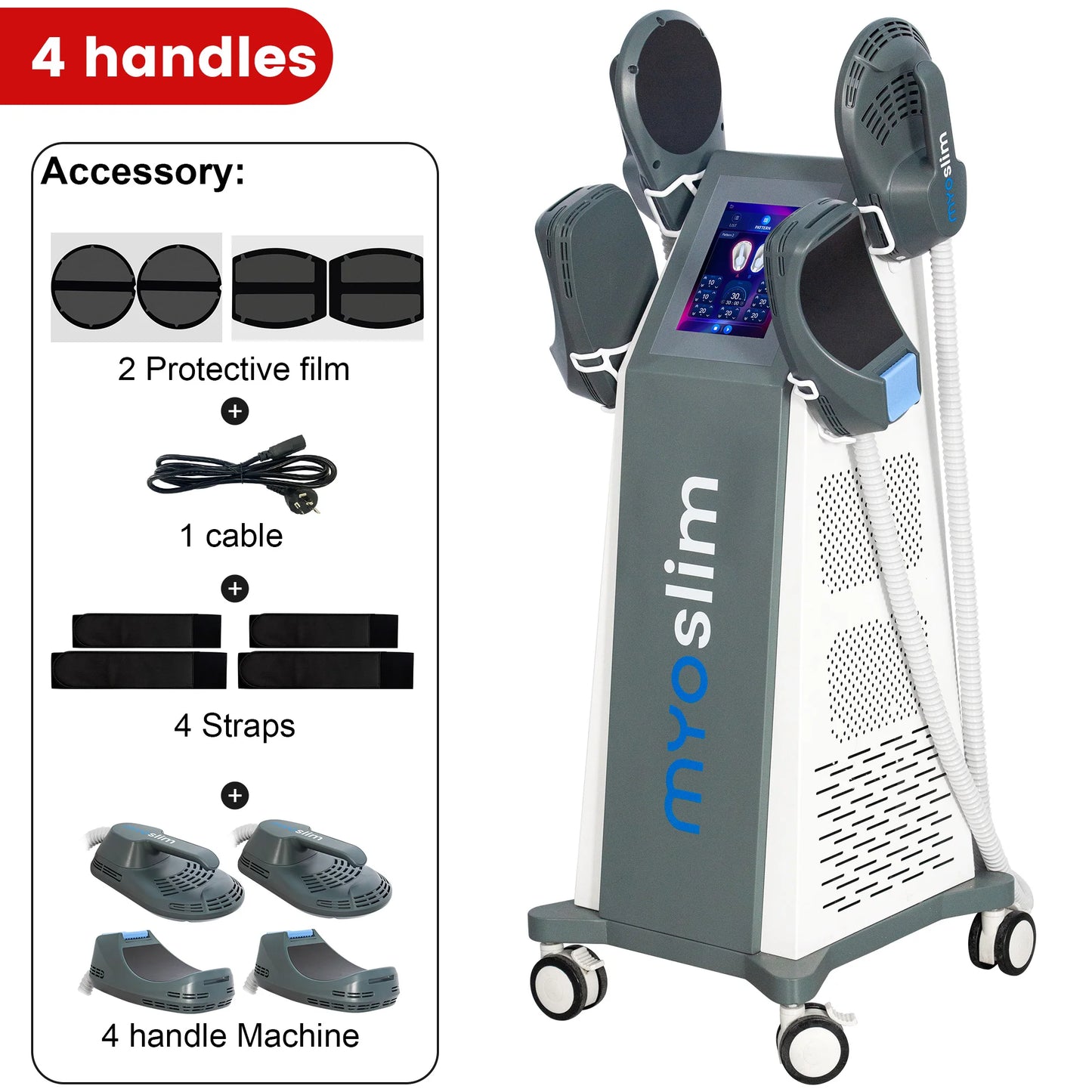 MYOSLIM Vertical EMS Body Sculpt Machine For Noninvasive Contouring