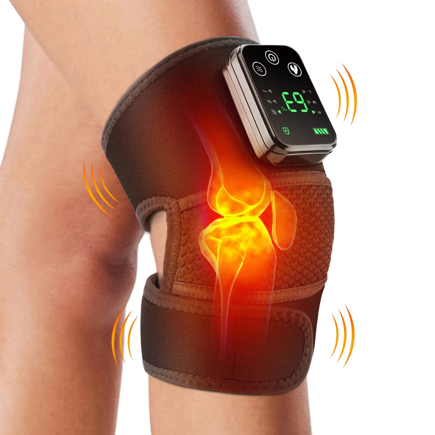 Hailicare Knee Heating Massager With Thermal Pad For Joint Pain Relief
