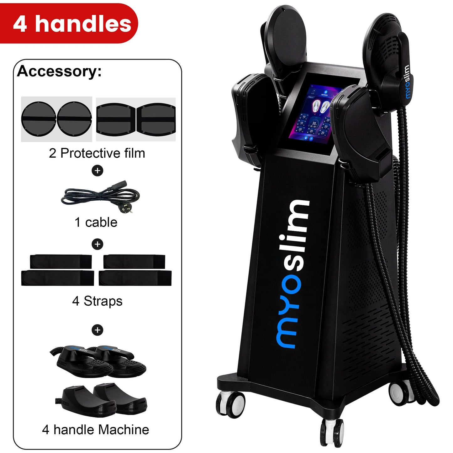 MYOSLIM Vertical EMS Body Sculpt Machine For Noninvasive Contouring