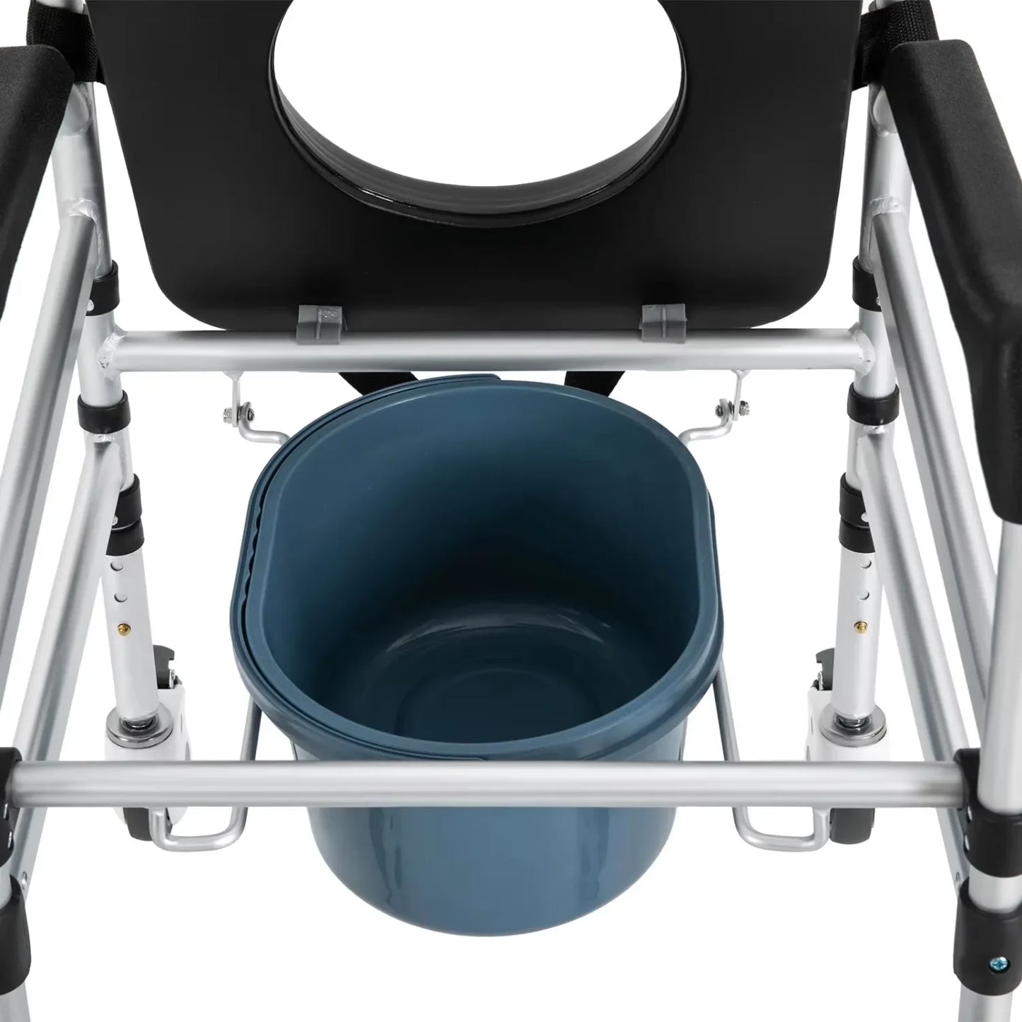 Bedside Wheelchair Rolling Shower Chair With Wheels And Arms