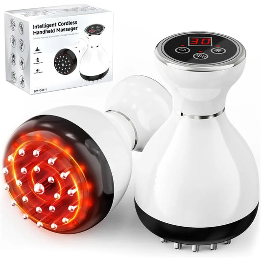 YAO HUI HUANG Lymphatic Drainage Massager Microcurrent Red Light