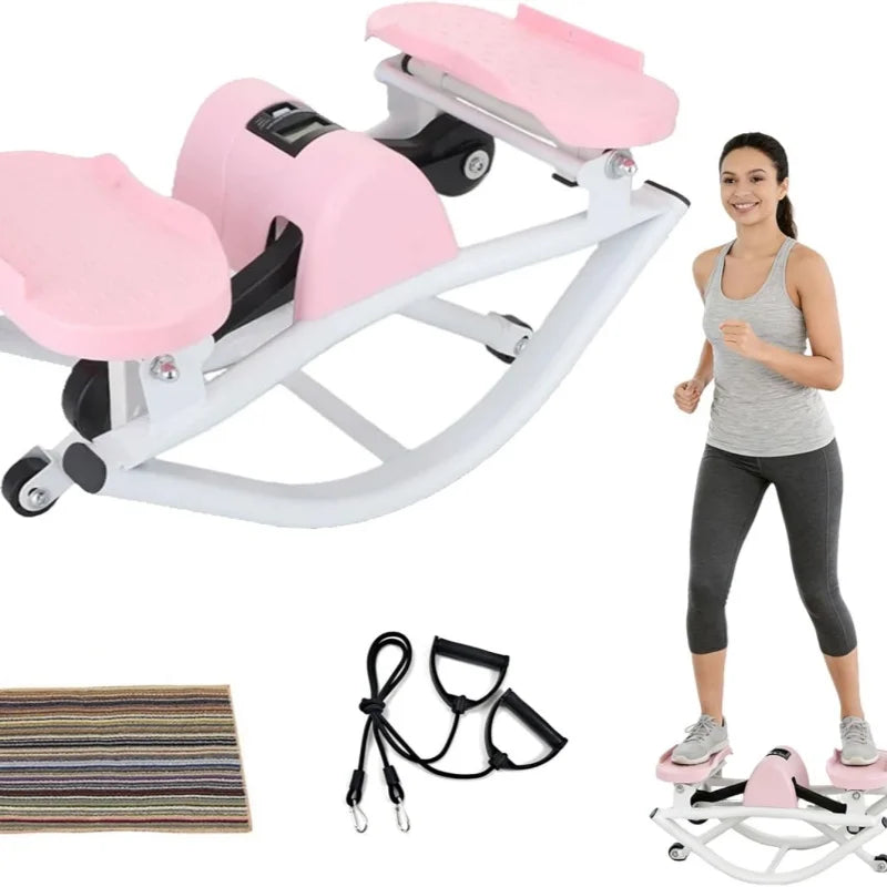 Rock Stepper Portable Silent Lateral Stepper For Home Gym Office