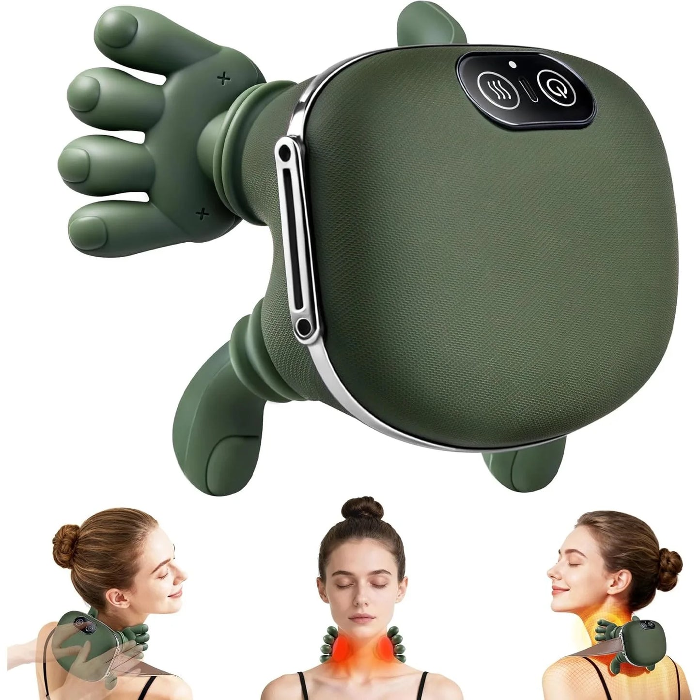 Shoulder And Neck Massager With Heated 4D Kneading Massage