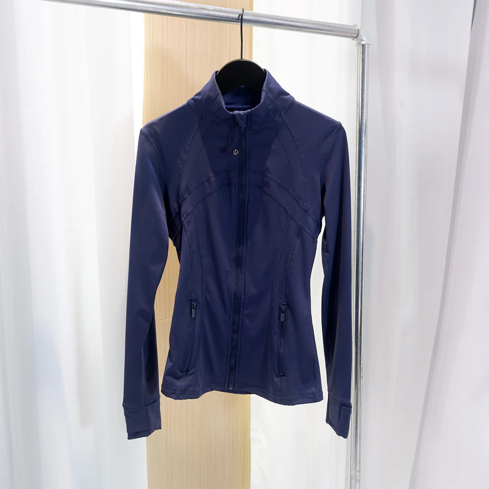 Lulu Flora Stand Collar Jacket For Yoga Outdoor Quick Dry