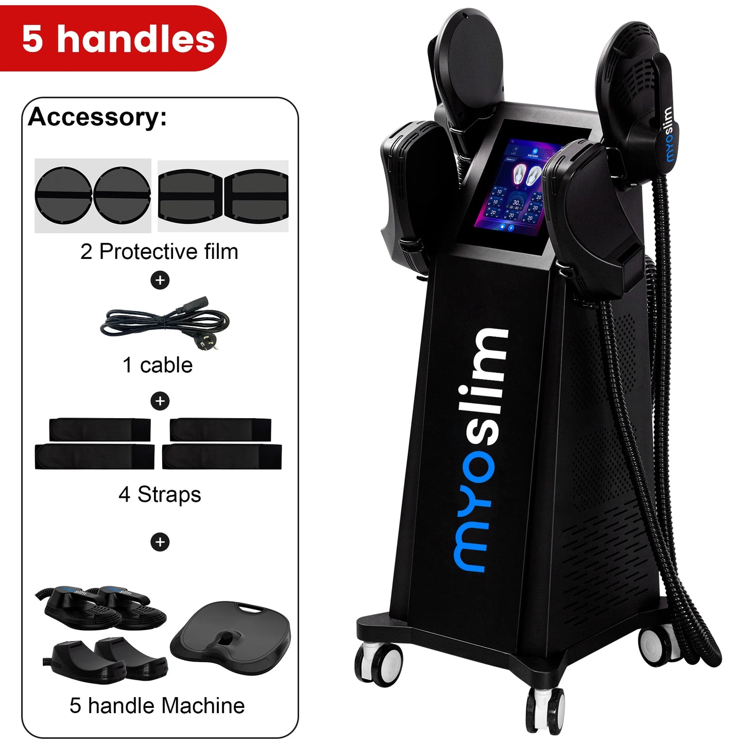 MYOSLIM Vertical EMS Body Sculpt Machine For Noninvasive Contouring