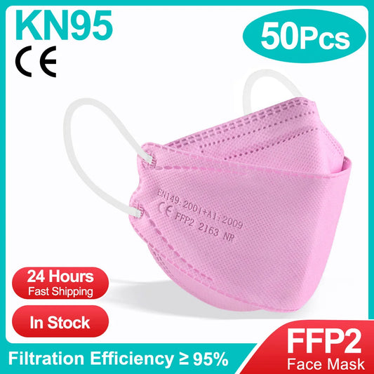 YUKUI KN95 FFP2 KF94 Face Mask CE Certified Disposable Masks