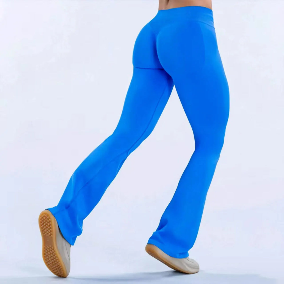 NCLAGEN Women Active Flares Seamless Yoga Workout Leggings For Gym
