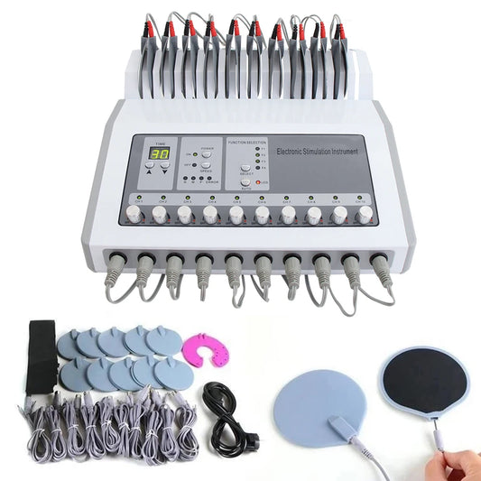 3 iN 1 Microcurrent muscle stimulator Electrostimulation Machine Russian Waves Electric Muscle Stimulator massager Body Massager Weight Loss machine