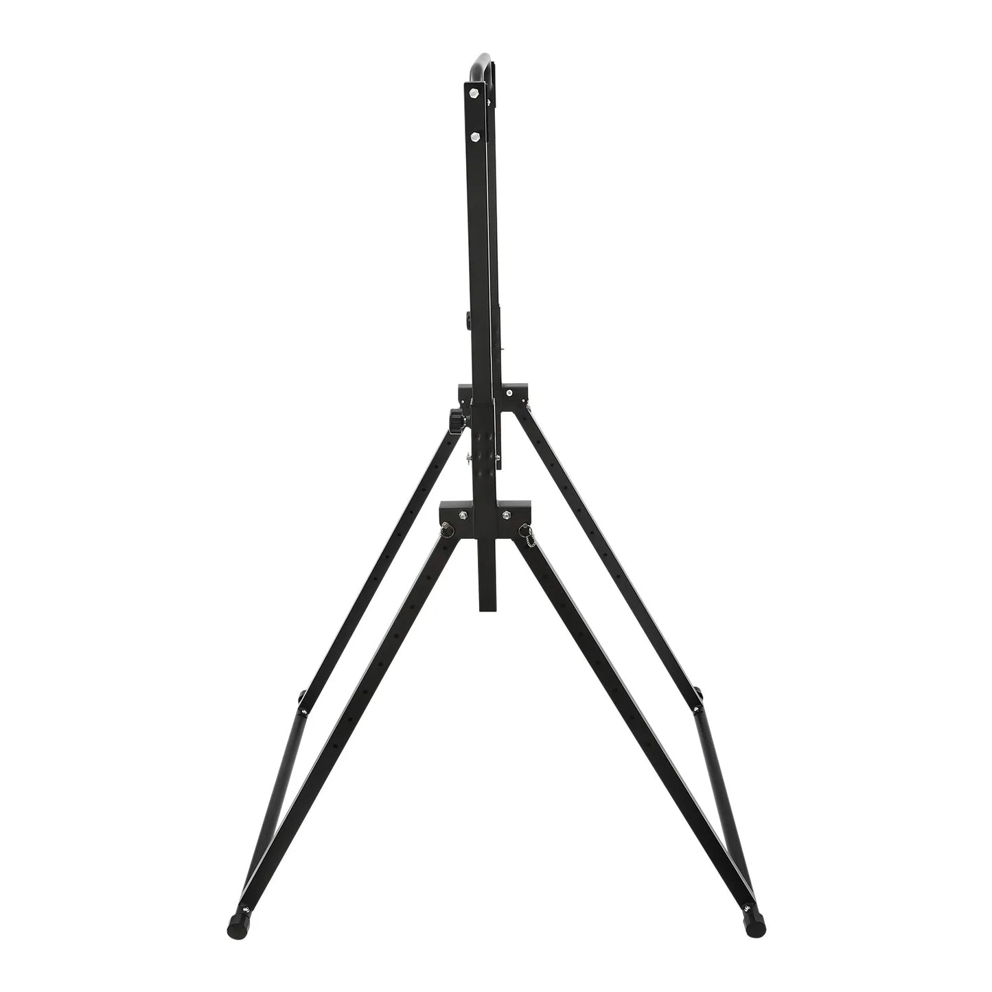 Triangular Pull Up Station Foldable Adjustable Height Strength Training Bar