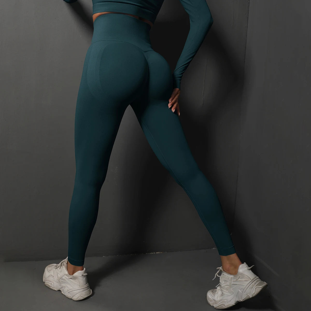 Hamidou Women's Yoga Leggings High Waist Seamless Fitness Pants