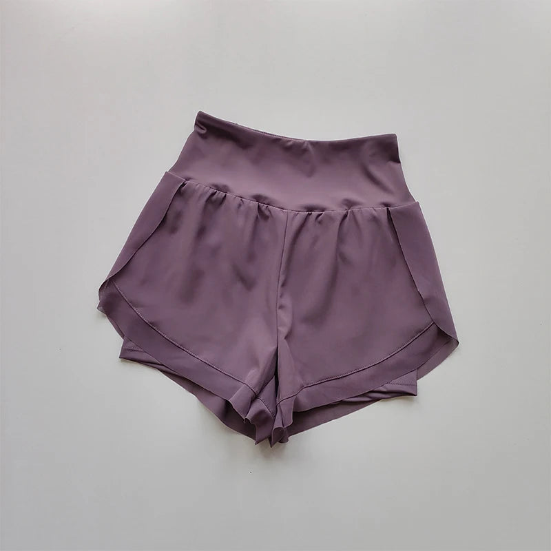 Women's 2in1 Quick Dry Mesh Shorts For Yoga And Running