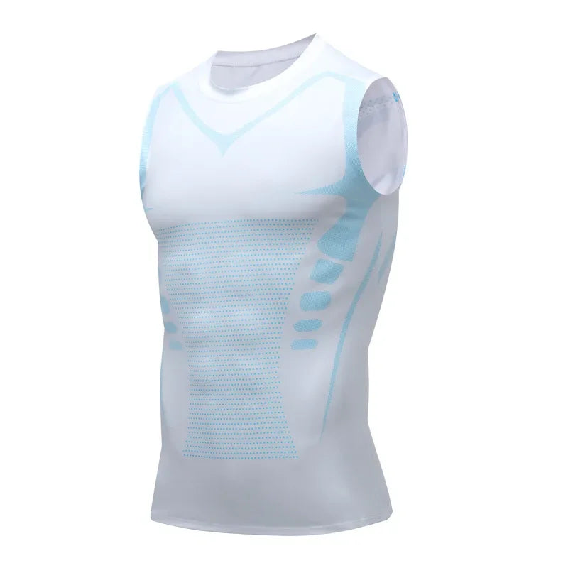 Men's Compression Tank Top Gym Shirt Sleeveless Quick Dry