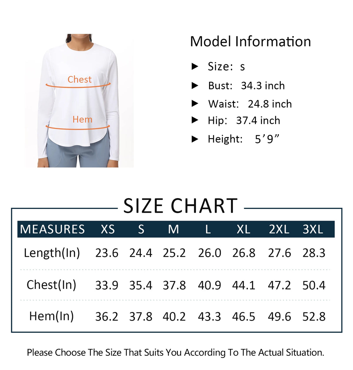 The Gym People Women's Long Sleeve Thumb Hole Yoga Shirt