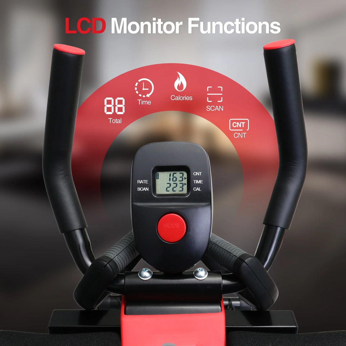 Fitness AB Machine Abdominal Trainer Core Workout Equipment Foldable