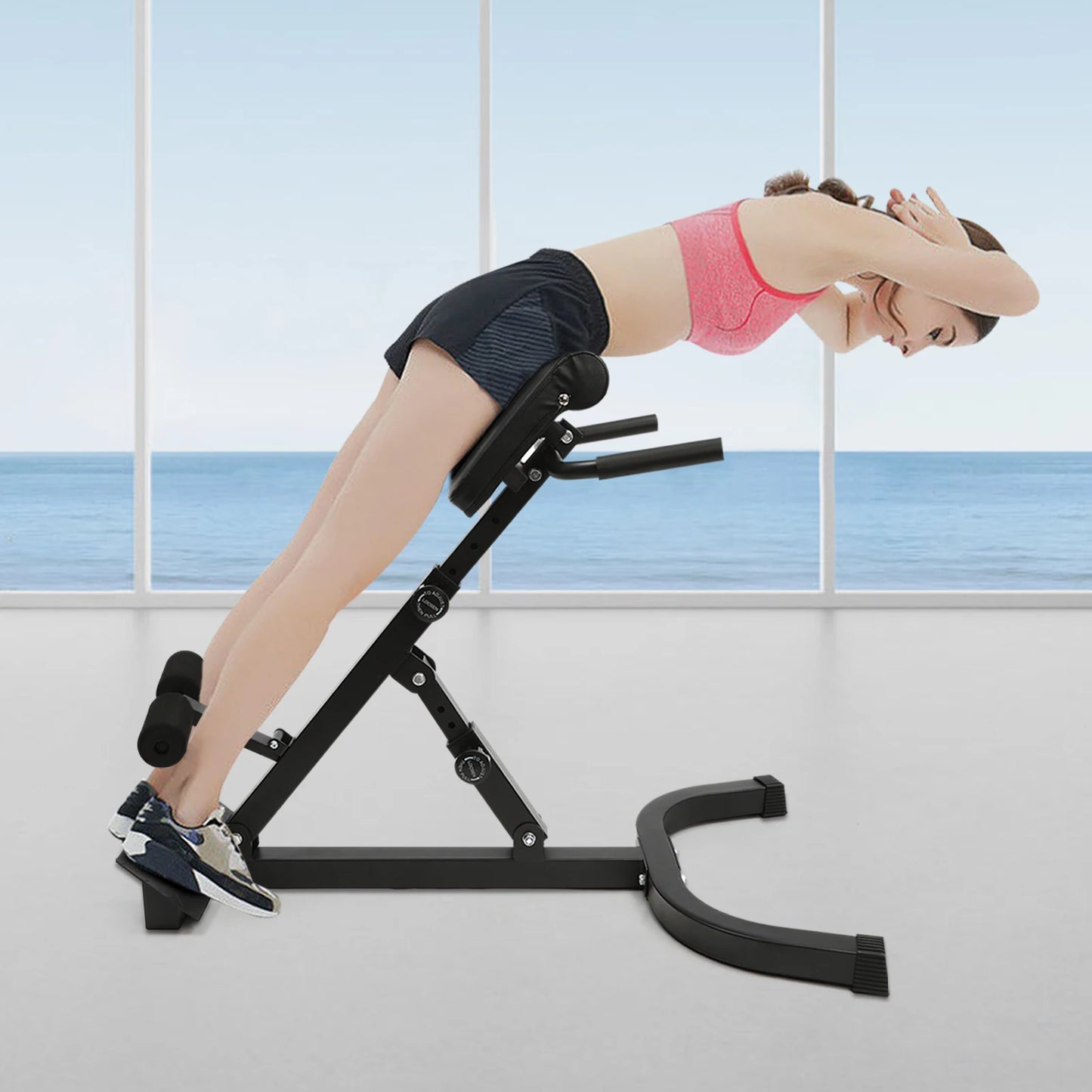 Roman Chair Back Extension Machine With 330Lbs Capacity