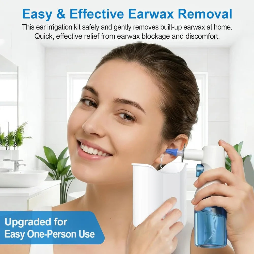 Ear Irrigation Kit For Safe Wax Removal And Gentle Cleaning