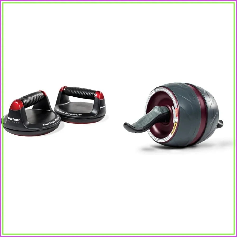 Perfect Fitness Pushup Stands Ergonomic Non Slip Design