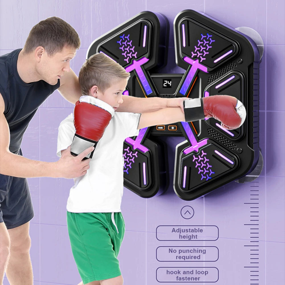 Smart Music Boxing Wall Target For Home Gym Fitness Training