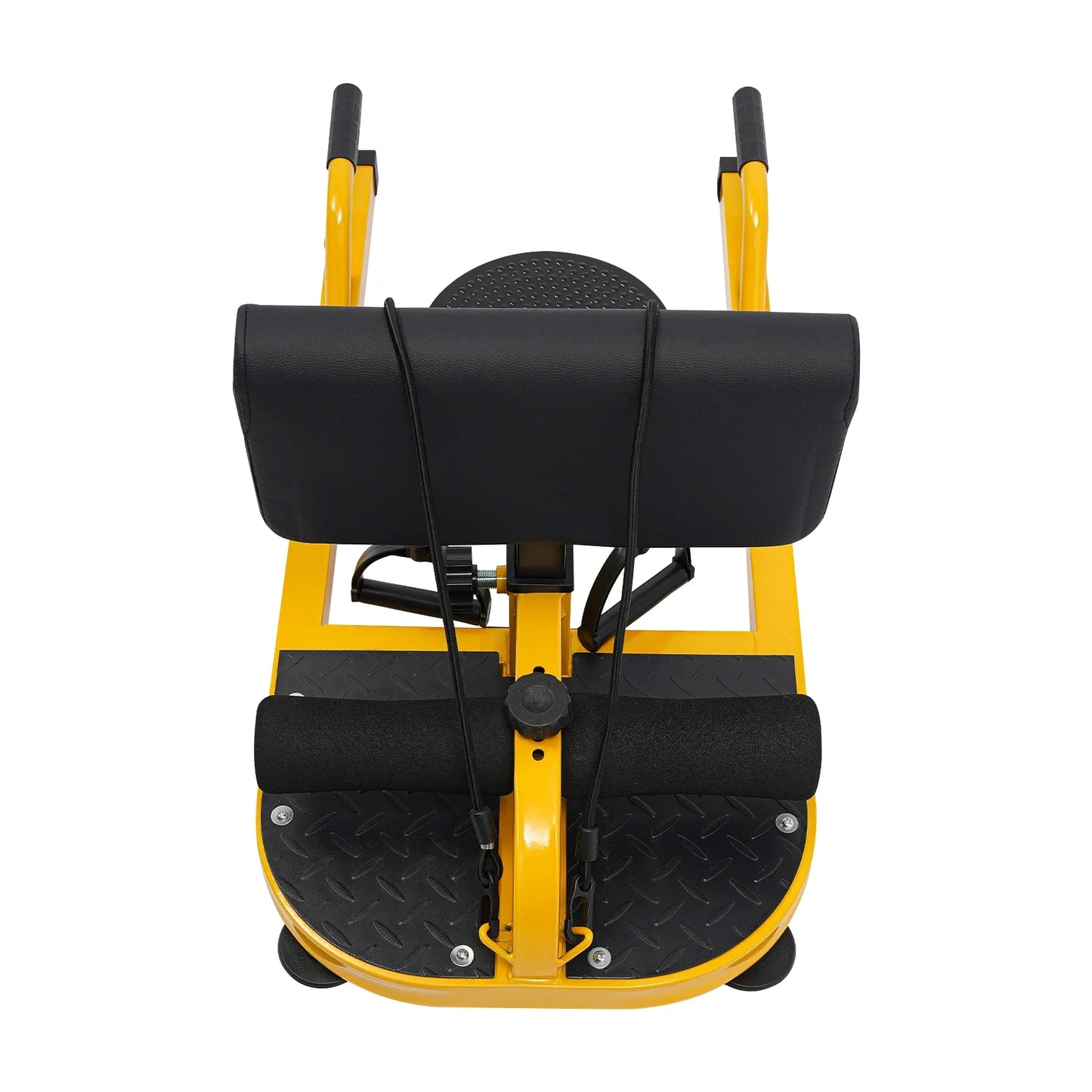 Deep Squat Trainer With Adjustable Backrest And Leg Hook Steel Construction