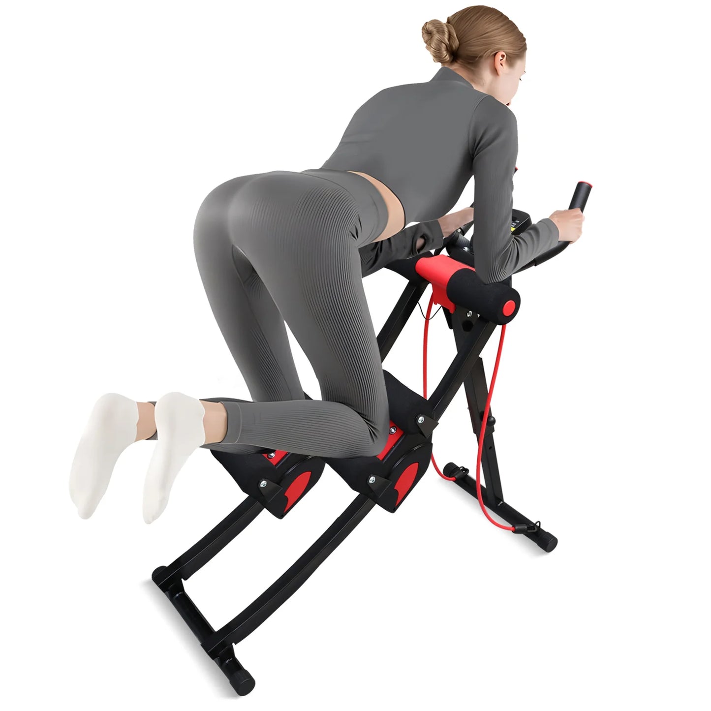 Fitness AB Machine Abdominal Trainer Core Workout Equipment Foldable