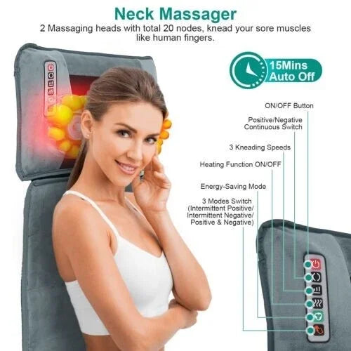Electric Massage Mat Full Body Massager With Heating