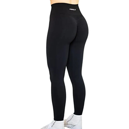 AUROLA Seamless Scrunch Leggings For Women Gym Yoga Pants