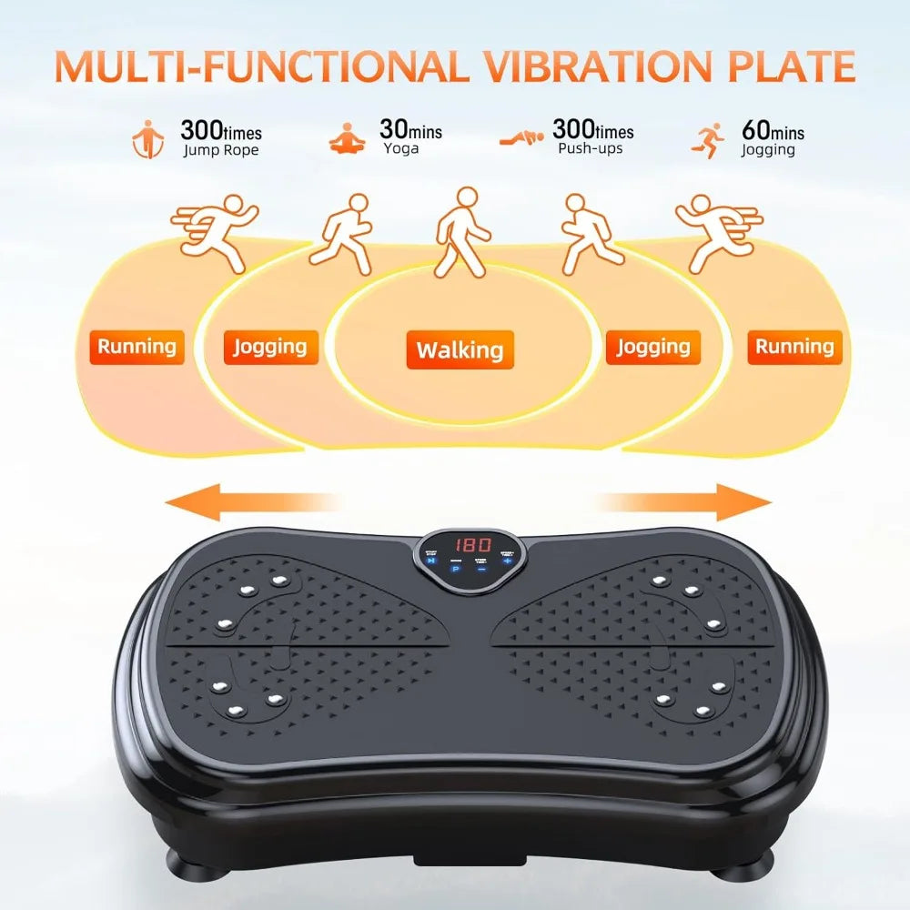 Vibration Plate Exercise Machine Whole Body Platform For Weight Loss