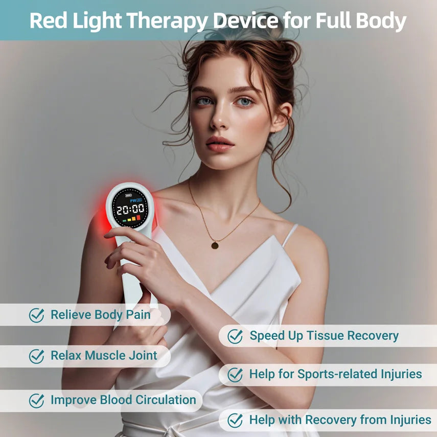 ZJKC Red Light Therapy LLLT Knee Hip Pain Relief Device