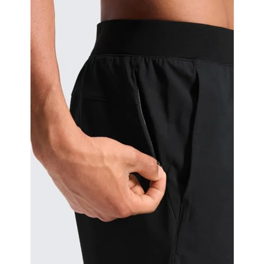 CRZ YOGA Workout Motion Pants for Men 30" - Quick Dry Sweat-Wicking Athletic Casual Daily Joggers Trouser with Pockets
