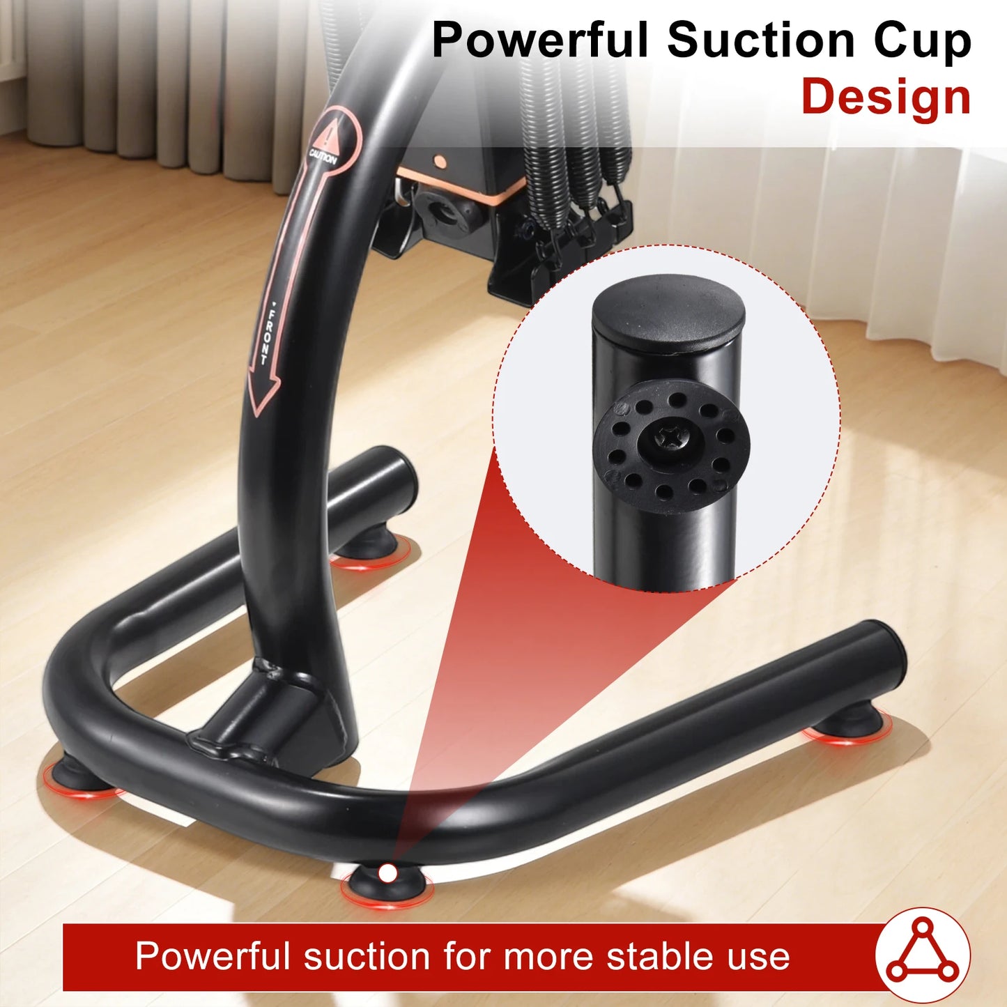 Assisted Squat Machine With Height Adjustable Glute Trainer For Home Gym