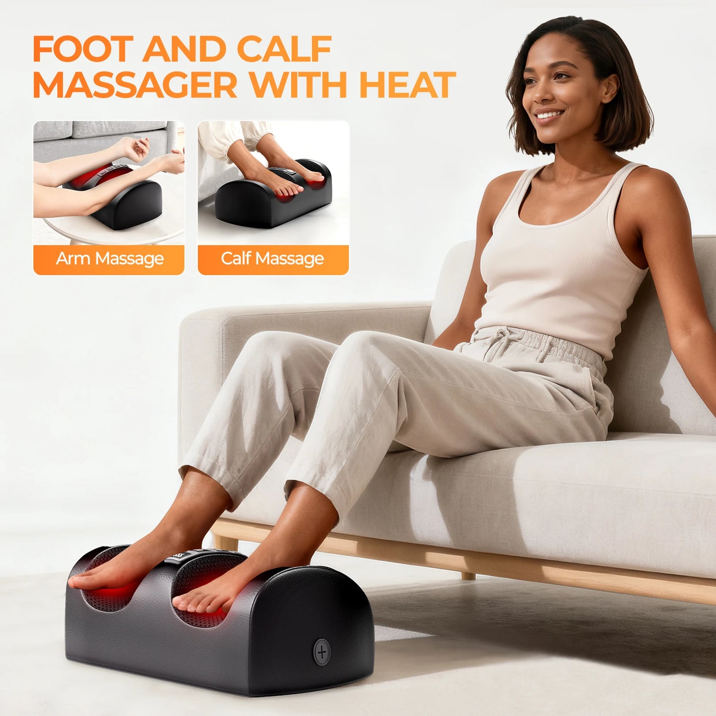 Homemassa Shiatsu Massage Mat With Heat And Detachable Pad