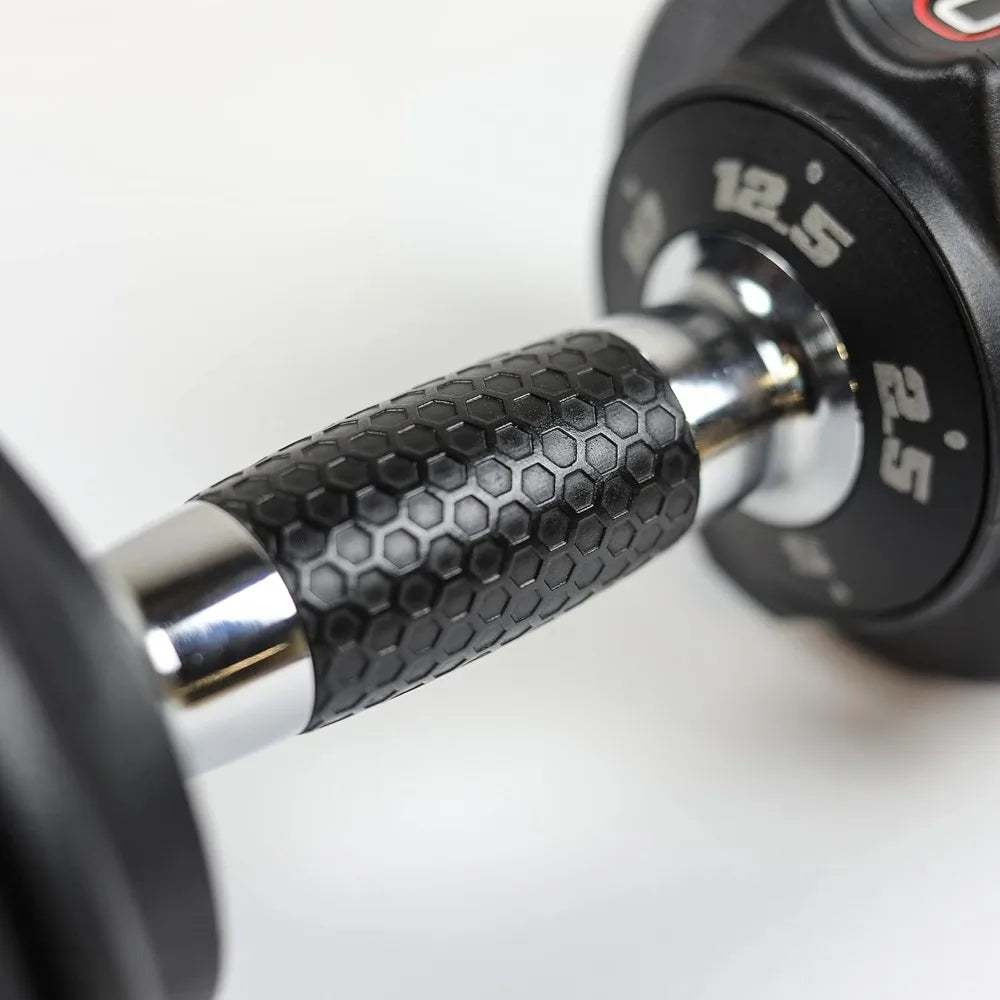 CAP Barbell ADJUSTABELL Adjustable Round Dumbbell Weights - Singles & Pairs | 12.5 lb, 25 lb & 55 lb